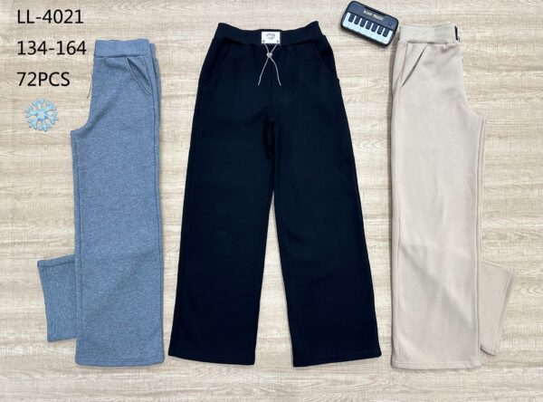 Girls' Fleece-Lined Pants LL4021