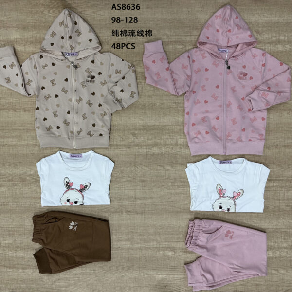 AS86036 Girls' 3-Piece Set AS86036