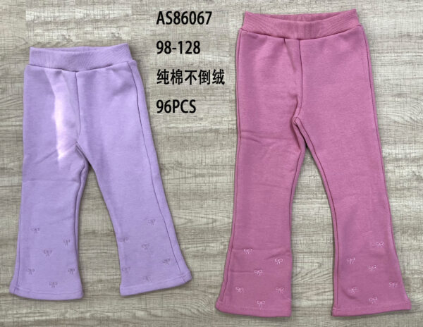 Girls' Fleece-Lined Pants AS86067