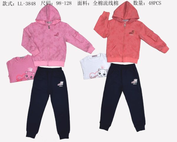 Girls' 3-Piece Set LL3848