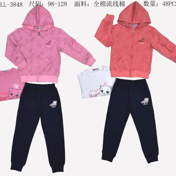 LL3848 Girls' 3-Piece Set LL3848