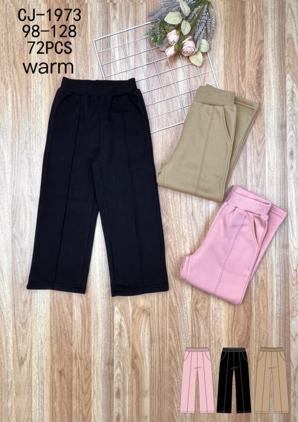 Girls' Fleece-Lined Pants CJ1973