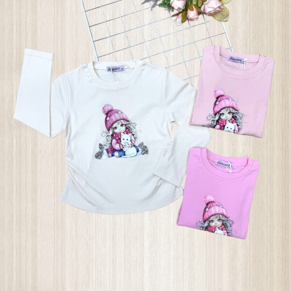 CJ-2081 Girls' Lightweight Shirt CJ2081