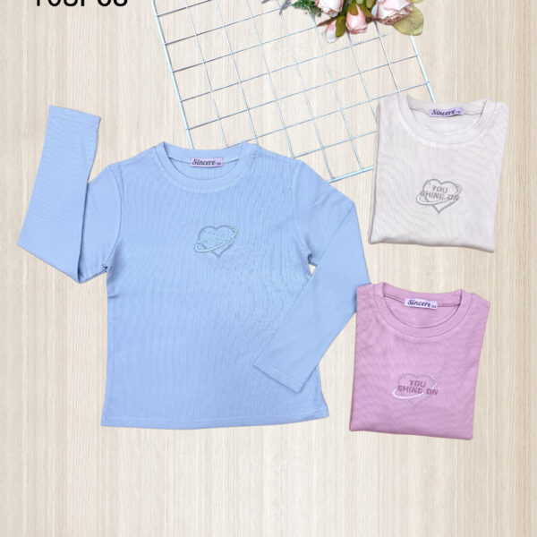 CJ-2091 Girls' Brushed Shirt CJ2091