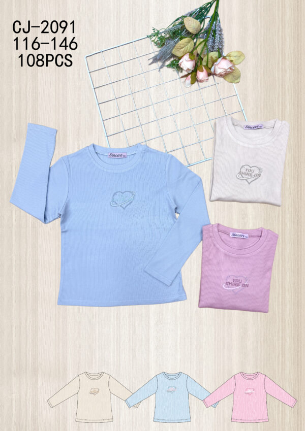 Girls' Brushed Shirt CJ2091