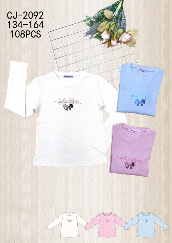 Girls' Brushed Shirt CJ2092