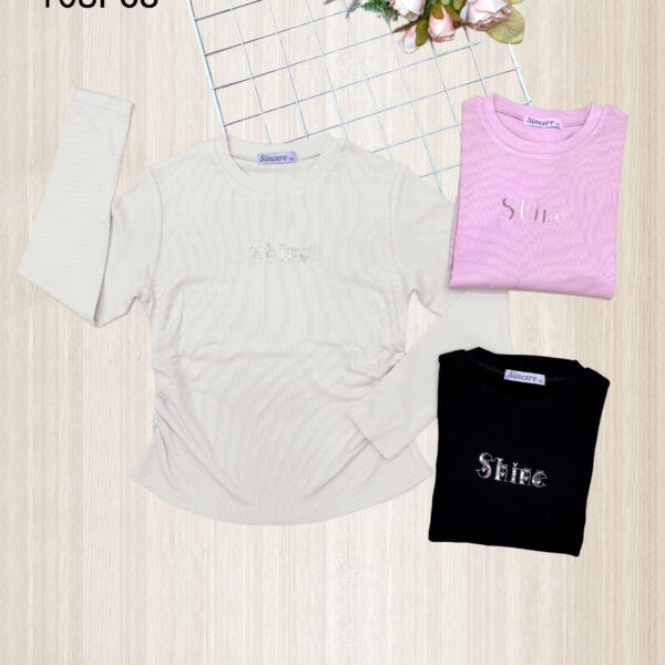 CJ-2093 Girls' Brushed Shirt CJ2093