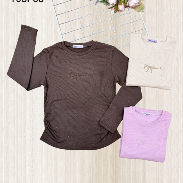 CJ-2095 Girls' Brushed Shirt CJ2095