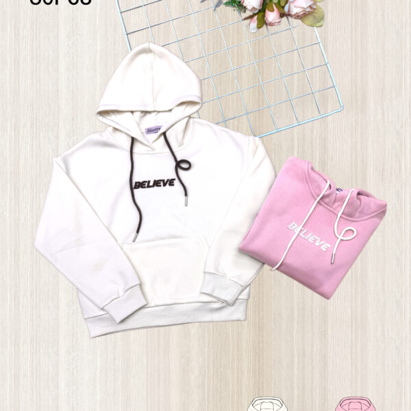 CJ-2097 Girls' Warm Hoodie CJ2097