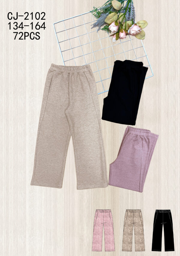 Girls' Brushed Pants CJ2102