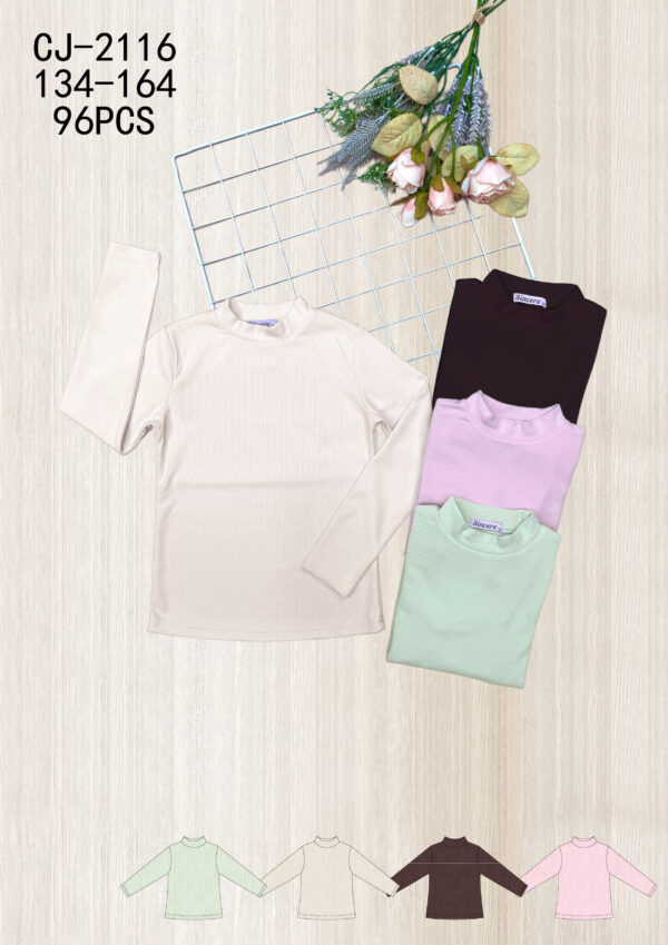 Girls' Brushed Shirt CJ2116