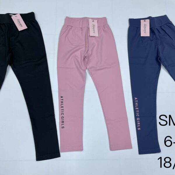 SM011 Girls' Brushed Pants SM011