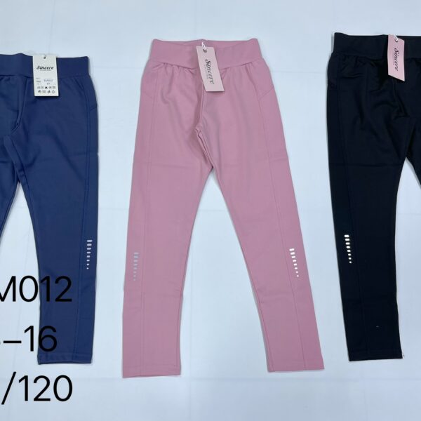 SM012 Girls' Brushed Pants SM012