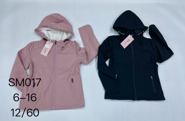 Girls' Fleece-Lined Jacket SM017