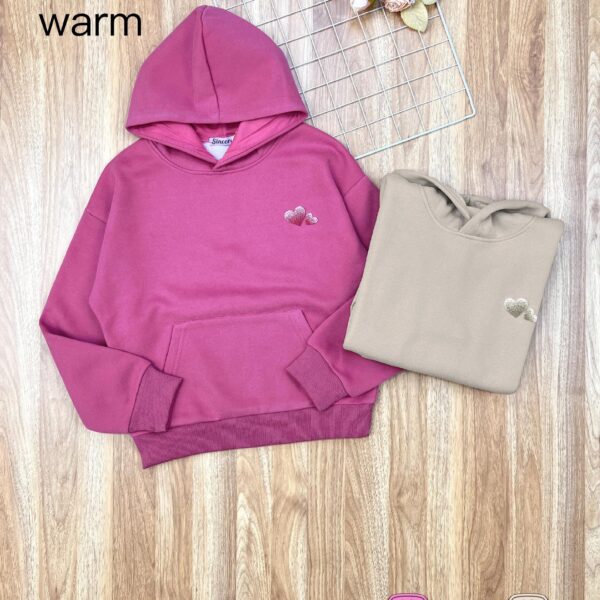CJ1982 Girls' Warm Hoodie CJ1982