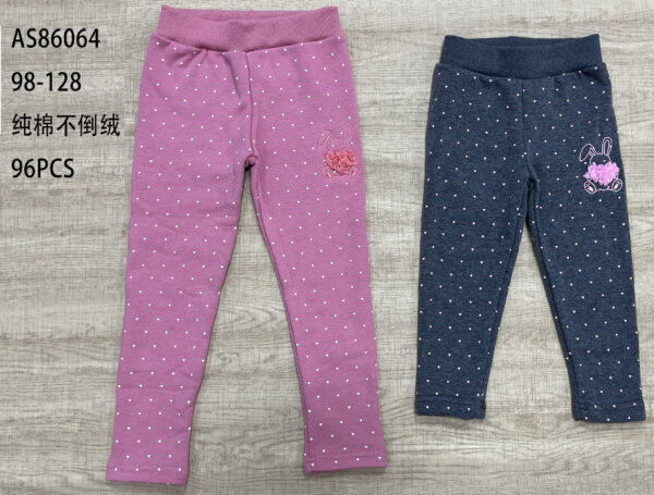Girls' Fleece-Lined Pants AS86064