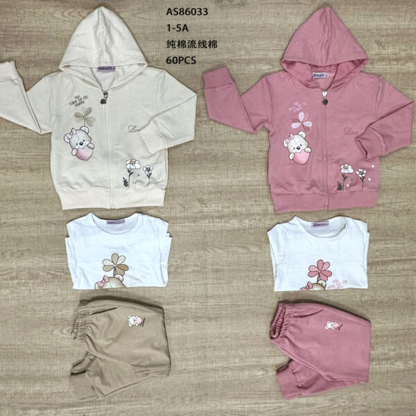 AS86033 Girls' 3-Piece Set AS86033
